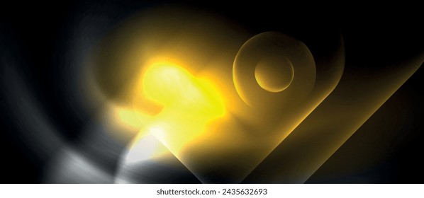 Glowing light neon shiny background. Vector Illustration For Wallpaper, Banner, Background, Card, Book Illustration, landing page
