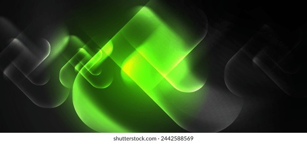Glowing light neon shiny background. Vector Illustration For Wallpaper, Banner, Background, Card, Book Illustration, landing page