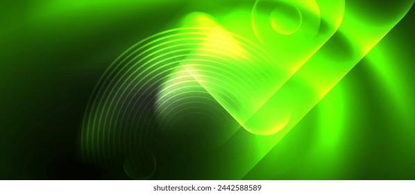 Glowing light neon shiny background. Vector Illustration For Wallpaper, Banner, Background, Card, Book Illustration, landing page