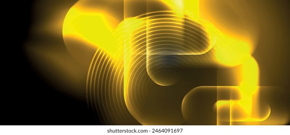 Glowing light neon shiny background. Vector Illustration For Wallpaper, Banner, Background, Card, Book Illustration, landing page