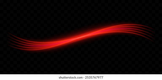 Glowing light wave. Neon, abstract, curved, blue, futuristic, energy, vibrant, flow, digital, glowing lines, dynamic, modern, tech, smooth, motion, bright.
