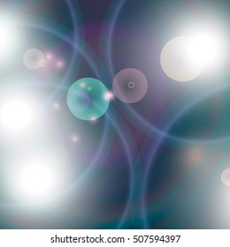 glowing lights background vector