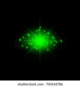 glowing lights effects .star and sparkles or particle glitter light. Merry Christmas festive background.defocused circle particle bokeh.	