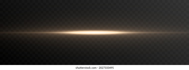 Glowing line of light. Magic glow, neon. Glowing line png. Vector image.