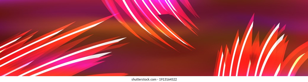 glowing line stock vector background