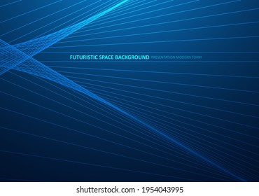 Glowing lines background. Abstract modern lines. Graphic concept for your design