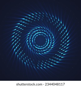 Glowing lines background. Abstract modern lines. Geometric motion pattern. Graphic concept for your design