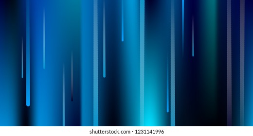 Glowing Lines. Digital Falling Glare. Flow Light Trail. Vertical Neon Element Futuristic Design. Simple Glowing Lines Movement Concept. Minimal Modern Dynamic 3D Effect. Vector illustration Eps10.