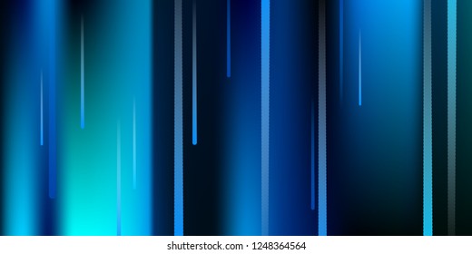 Glowing Lines. Digital Falling Glare. Flow Light Trail. Vertical Neon Element Futuristic Design. Simple Glowing Lines Movement Concept. Minimal Modern Dynamic 3D Effect. Vector illustration Eps10.