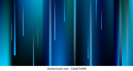 Glowing Lines. Digital Falling Glare. Flow Light Trail. Vertical Neon Element Futuristic Design. Simple Glowing Lines Movement Concept. Minimal Modern Dynamic 3D Effect. Vector illustration Eps10.
