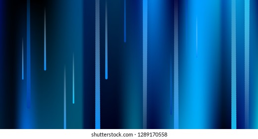Glowing Lines. Digital Falling Glare. Flow Light Trail. Vertical Neon Element Futuristic Design. Simple Glowing Lines Movement Concept. Minimal Modern Dynamic 3D Effect. Vector illustration Eps10.