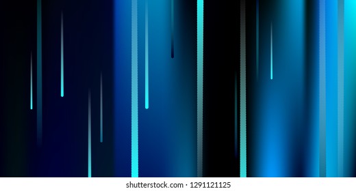 Glowing Lines. Digital Falling Glare. Flow Light Trail. Vertical Neon Element Futuristic Design. Simple Glowing Lines Movement Concept. Minimal Modern Dynamic 3D Effect. Vector illustration Eps10.