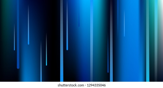 Glowing Lines. Digital Falling Glare. Flow Light Trail. Vertical Neon Element Futuristic Design. Simple Glowing Lines Movement Concept. Minimal Modern Dynamic 3D Effect. Vector illustration Eps10.