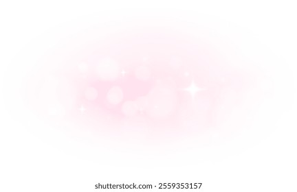 Glowing lovely  bokeh circles, sparkling golden dust abstract gold  background decoration. Valentine Day bokeh. Abstract Christmas background. Romantic. Vector illustration.