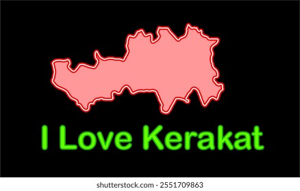 Mapa do brilho de Kerakat, Jaunpur District, Uttar Pradesh State, Republic of India, Governo de Uttar Pradesh, Território indiano, Índia Oriental, política, aldeia, turismo