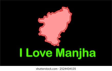 Mapa do brilho de Manjha, Distrito de Gopalganj, Estado de Bihar, República da Índia, Governo de Bihar, Território indiano, Índia Oriental, política, aldeia, turismo