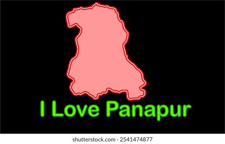 Mapa do brilho de Panapur, Distrito de Saran, Estado de Bihar, República da Índia, Governo de Bihar, território indiano, Índia oriental, política, aldeia, turismo