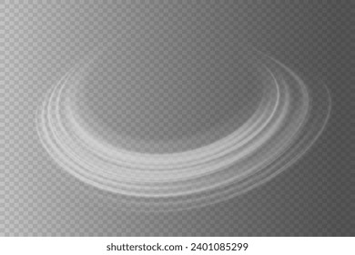 Glowing motion line. Dynamic white waves. Glowing speed lines. Light sparkling light effect. speed of light and glare. Vector illustration.	
