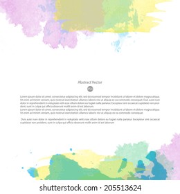 glowing multicolored vector watercolour background valuable for any project where a platter of colour makes the difference color nails hand texture colourful abstract scene dye red brush splash drawn