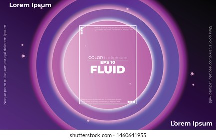 glowing neon elements with fluid gradient. Dynamic style banner design from fruit concept. suitable for poster, web,  landing page,  cover , and  greeting  card  promotion. social media.