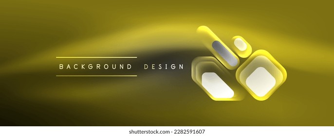 Fondo abstracto de elementos geométricos de neón brillante. Muestra de luz de neón o láser, impulso eléctrico, líneas de alimentación, impulso de energía cuántica tecno, líneas dinámicas mágicas brillantes