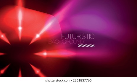 Hexagones de neón brillantes en el espacio oscuro. Plantilla de fondo abstracto de tecnología de alta tecnología para el ciberespacio en tecnología digital