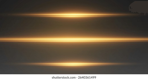 Glowing neon horizontal lines and light effects.