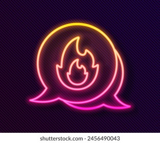 Glowing neon line Telephone with emergency call 911 icon isolated on black background. Police, ambulance, fire department, call, phone.  Vector