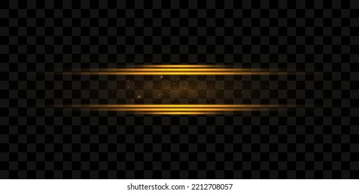 Glowing neon lines on a transparent background. Abstract digital design.