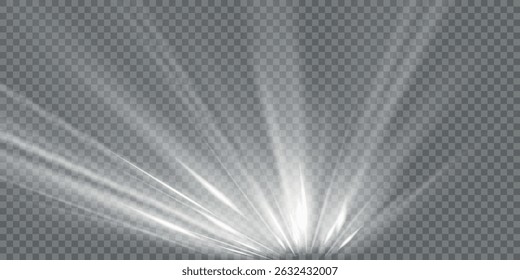 Glowing neon lines png of speed. Set of light effect twirl, trail wavy. White light trails with motion blur effect, long exposure time vector. Luminous glitter circle. Abstract sparkling swirl, wave