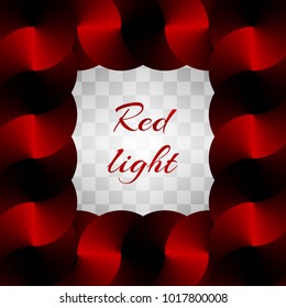Glowing New Year background for the cover design of the brochure with a red conical gradient and metallic texture