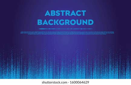 Glowing particles liquid dynamic flow. Trendy fluid cover design. Eps10 vector illustration