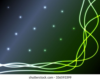 Glowing plasma lines abstract background