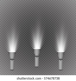 Glowing pocket torch light
