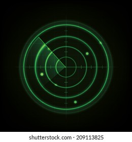 Glowing Radar Design 