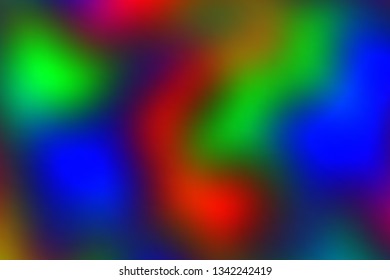 Glowing rainbow electricity vector background. Iridescent design element for envelope, card, flyer, brochure. 