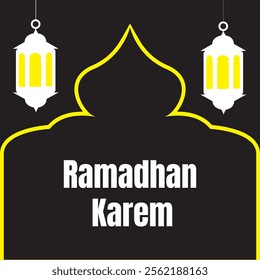  Glowing Ramadan lanterns with dazzling star accents, creating a peaceful and warm atmosphere for the holy celebration. Perfect for Ramadan theme designs.