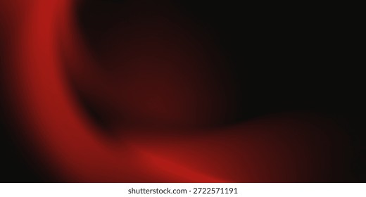 Forma abstrata vermelha brilhante, fundo vermelho preto granulado escuro, fundo de textura de ruído design banner capa de papel de parede cabeçalho poster dinâmico futurista.Eps10