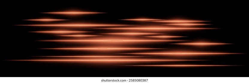 Glowing red light streaks on a black background. Horizontal neon beams create a high-speed motion effect, symbolizing futuristic technology and digital energy