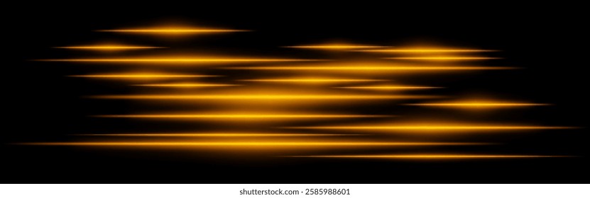 Glowing red light streaks on a black background. Horizontal neon beams create a high-speed motion effect, symbolizing futuristic technology and digital energy