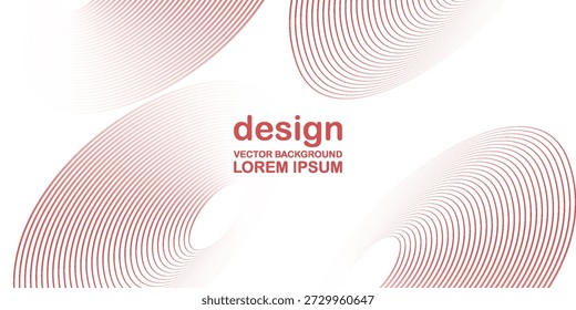 Glühender roter Lichtstrom, der mit Geschwindigkeit und Eleganz fließt. Modernes Konzept für Grafikdesign, Hintergrund, Webdesign, Poster, Banner, Buch, Diashow.