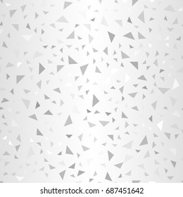Glowing right triangle pattern. Seamless vector background