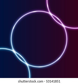 Glowing rings