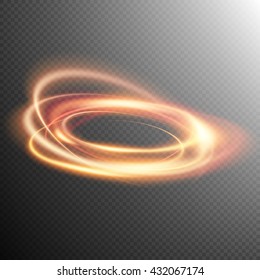 Glowing Rings. light background. EPS 10 vector file included