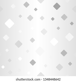 Glowing rounded diamond pattern. Seamless vector background