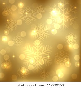 El brillante fondo navideño. Vector eps10.
