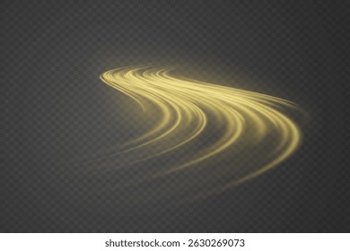 Efeito brilhante brilhante de redemoinho e linhas, faísca de poeira e luz.