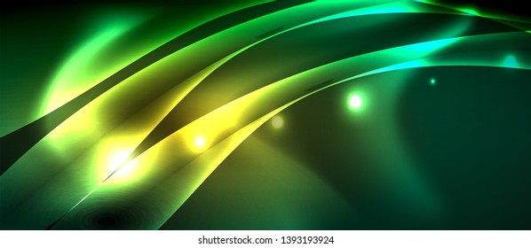 Fondo abstracto de luz brillante brillante, plantilla vectorial