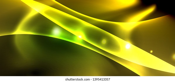 Glühender, hellabstrakter Hintergrund, Vektorgrafik