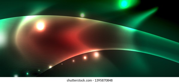 Fundo abstrato brilhante brilhante luz, modelo de vetor